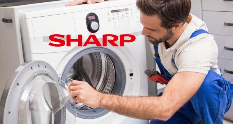 sharp-washing-machine-repair نمایندگی تعمیرات ماشین لباسشویی شارپ در کرج